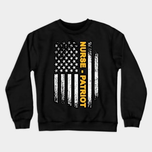 RN Patriot American Flag Crewneck Sweatshirt